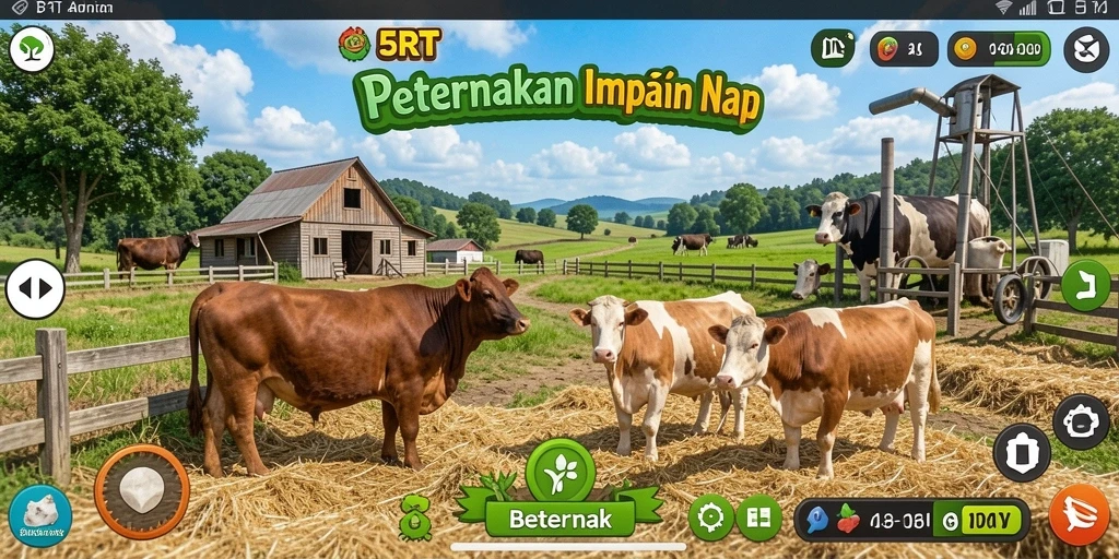 Tampilan antarmuka utama 5RT yang menawan dan fungsional.