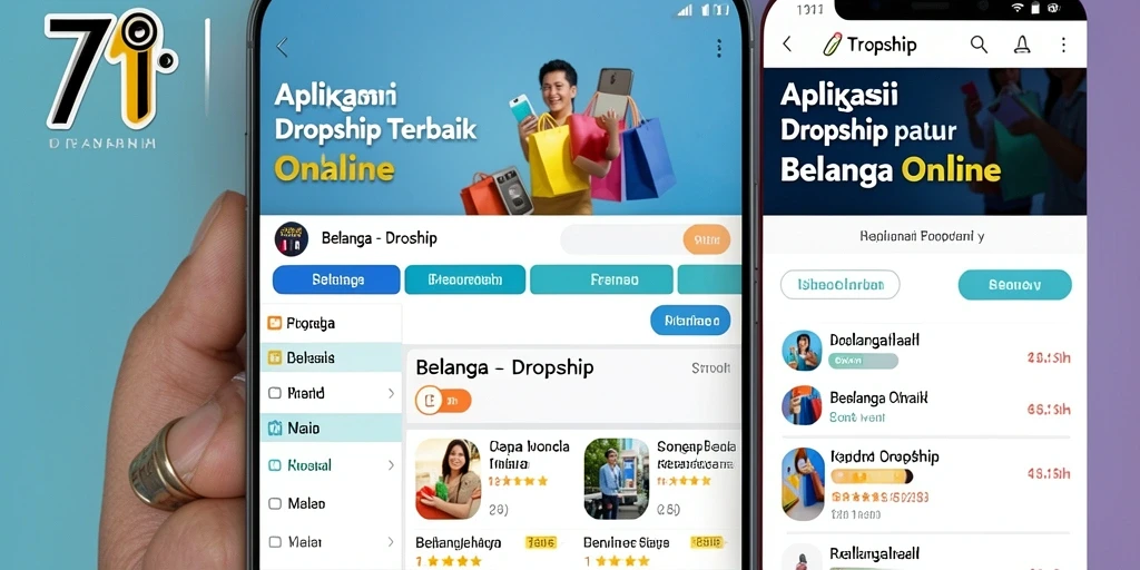Screenshot aplikasi 71H menampilkan antarmuka pengguna yang modern dan intuitif.