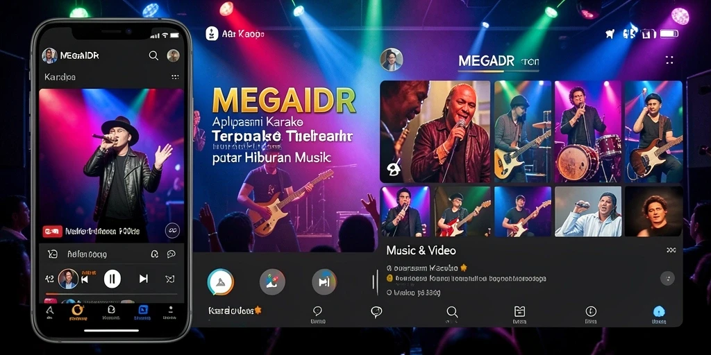 Tampilan antarmuka aplikasi MEGAIDR yang menarik dan fungsional.