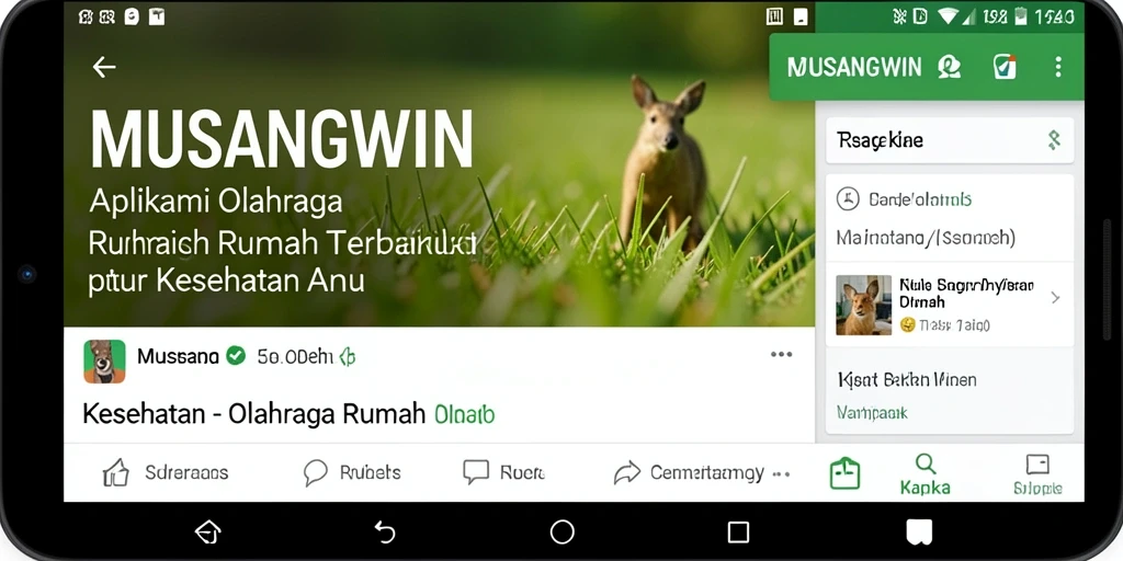 Antarmuka pengguna MUSANGWIN yang intuitif dan fungsional.