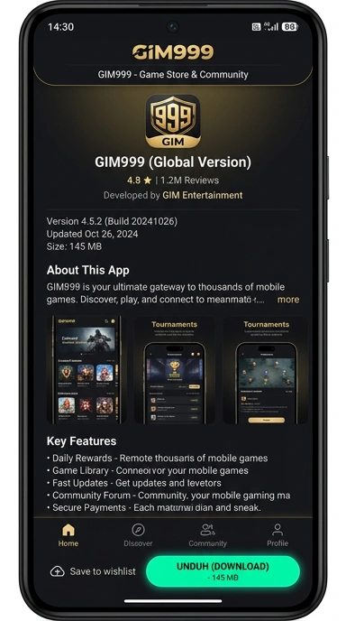 Unduh dan Instal gim999 APK untuk Android di Indonesia
