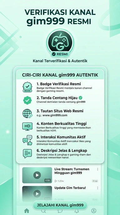Halaman Resmi Gim999 untuk Pengguna Android Indonesia